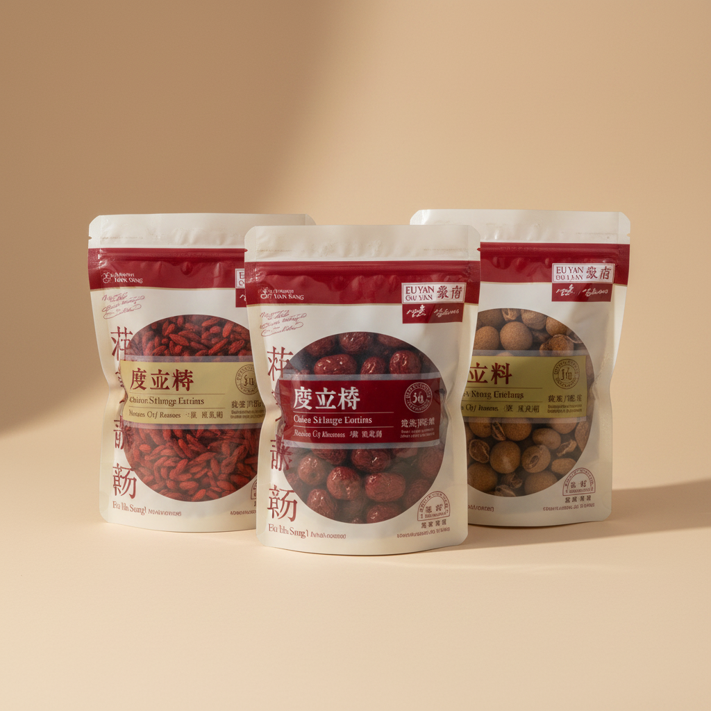 Eu Yan Sang Herbal Pouches – Beige Studio Style