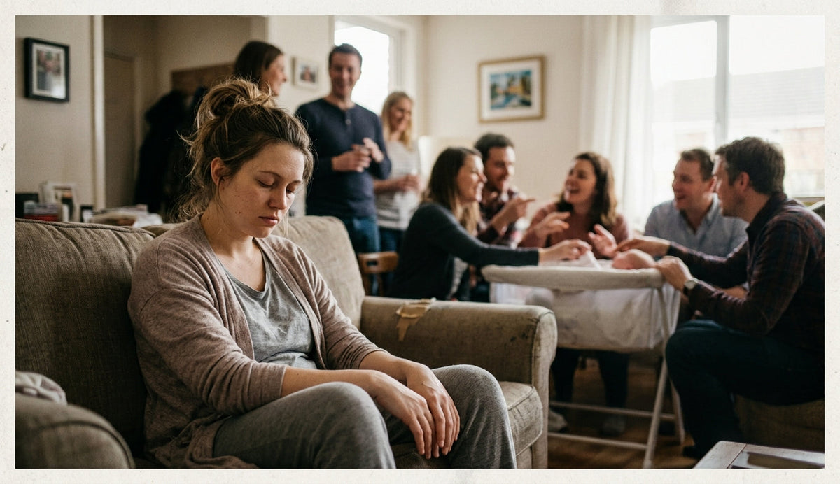 Everyone Asks About the Baby. Who's Looking After You?