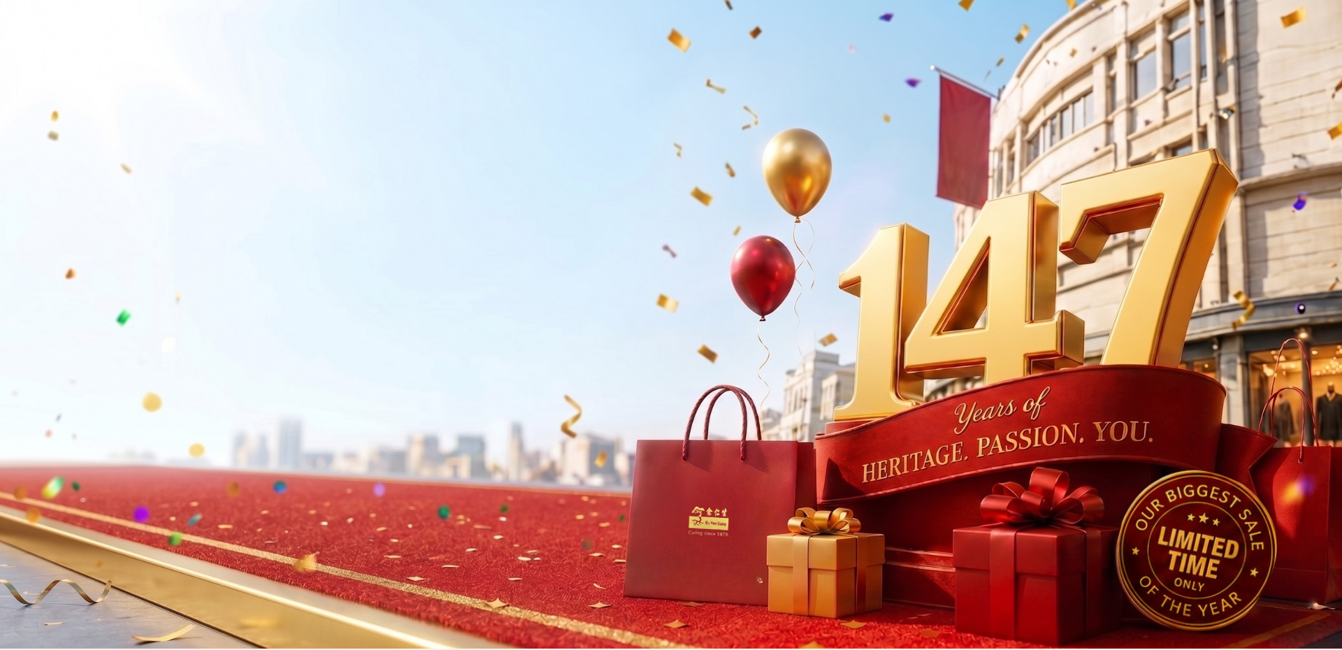 Our Big Anniversary
<br>Sale is Here