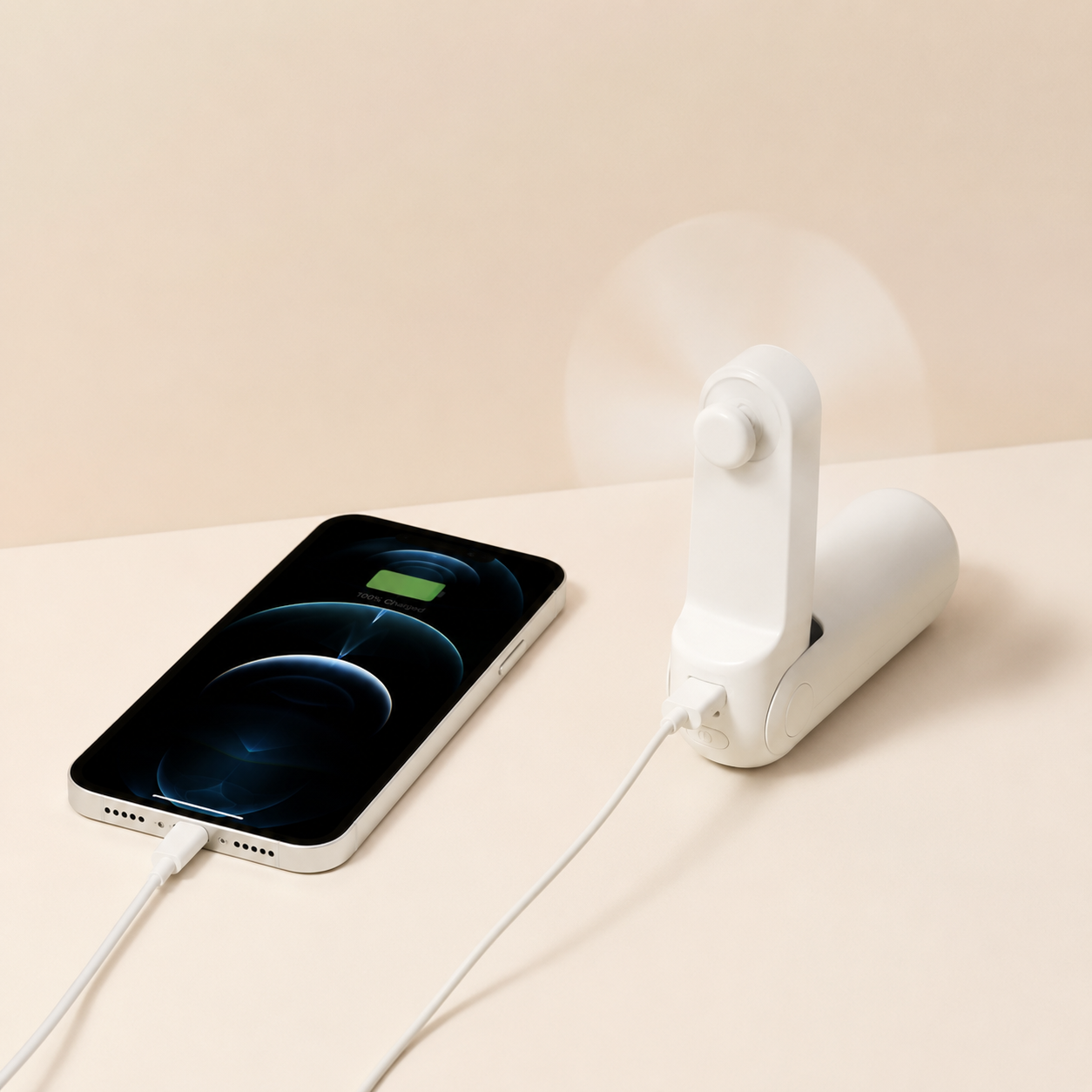 JisuLife 3-in-1 Handheld Fan Life8 Plus 4500mAh portable charger cum torch