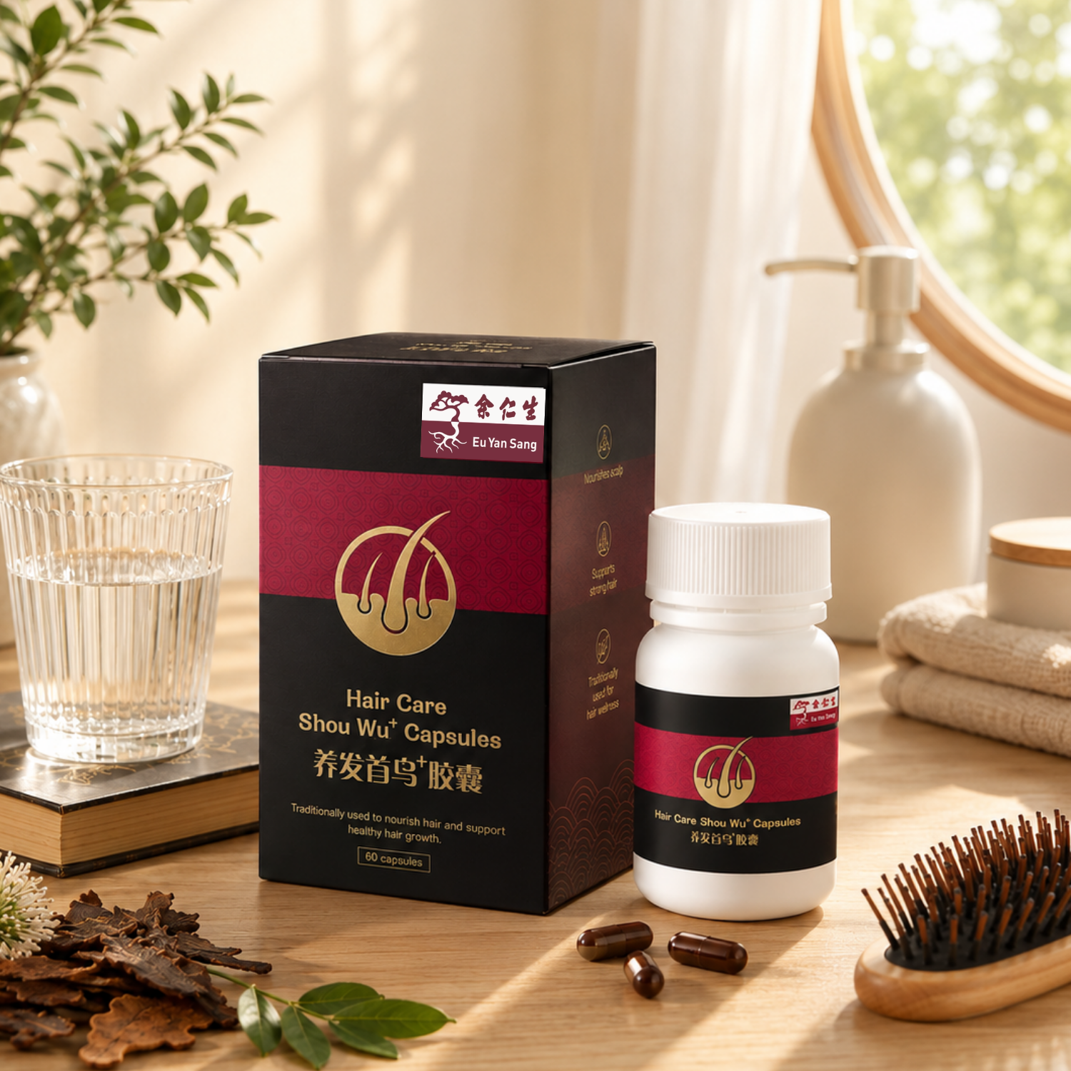 Hair Care Shou Wu+ Capsules
