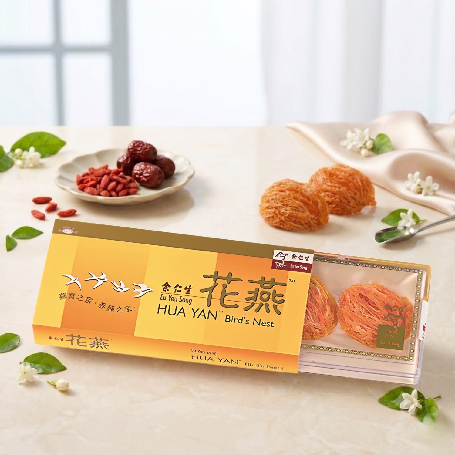 Hua Yan Bird's Nest — 3 pieces