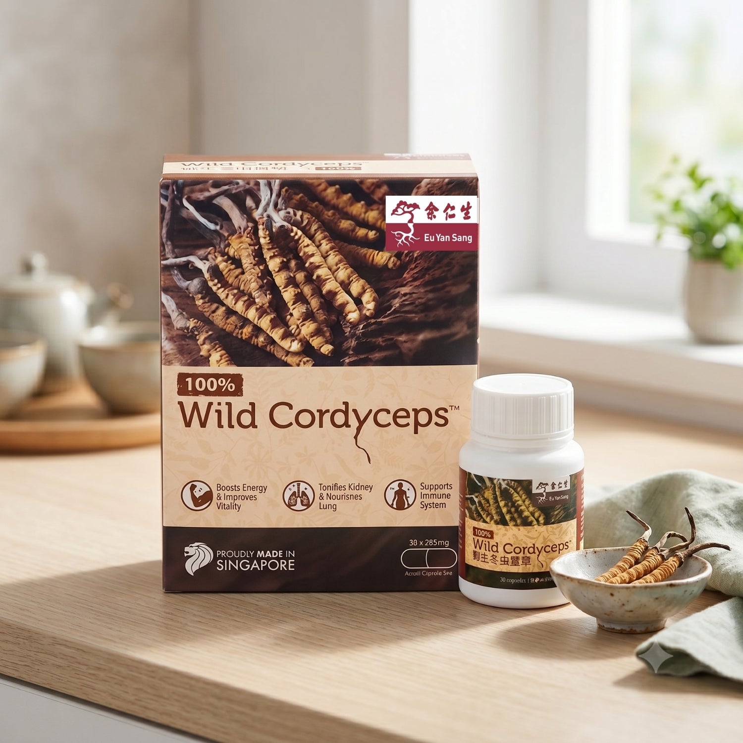 Wild Cordyceps Capsules 30'S