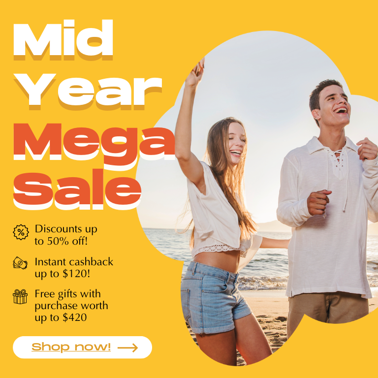Mid Year Mega Sale!