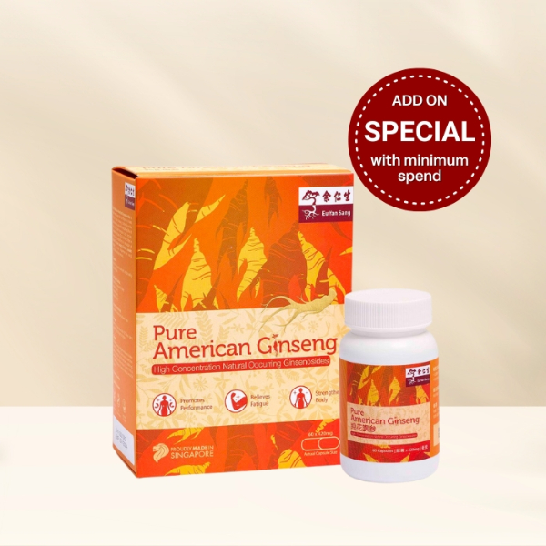 Pure American Ginseng Capsule 60'S