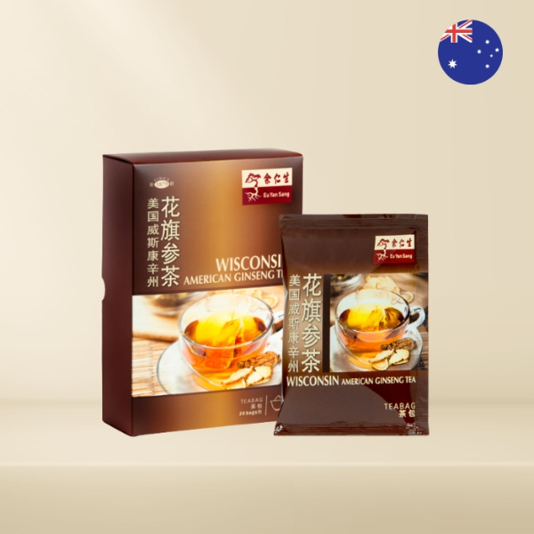 Wisconsin American Ginseng Tea (Australia Delivery Only) (Expiry Sep'25)