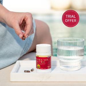 Lingzhi Cracked Spores Powder Capsules Plus (全靈芝破壁孢子粉膠囊加效) - Bottle