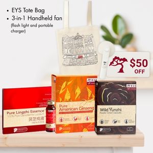 Premium Health Gift + $50 Instant Cashback, with min spend of $450