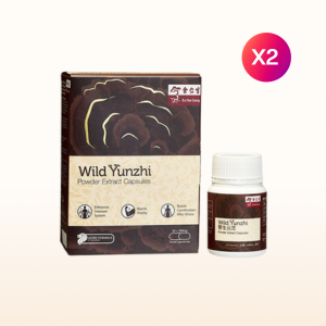 Wild Yunzhi Powder Extract Capsules (野生雲芝精華膠囊) TWIN PACK