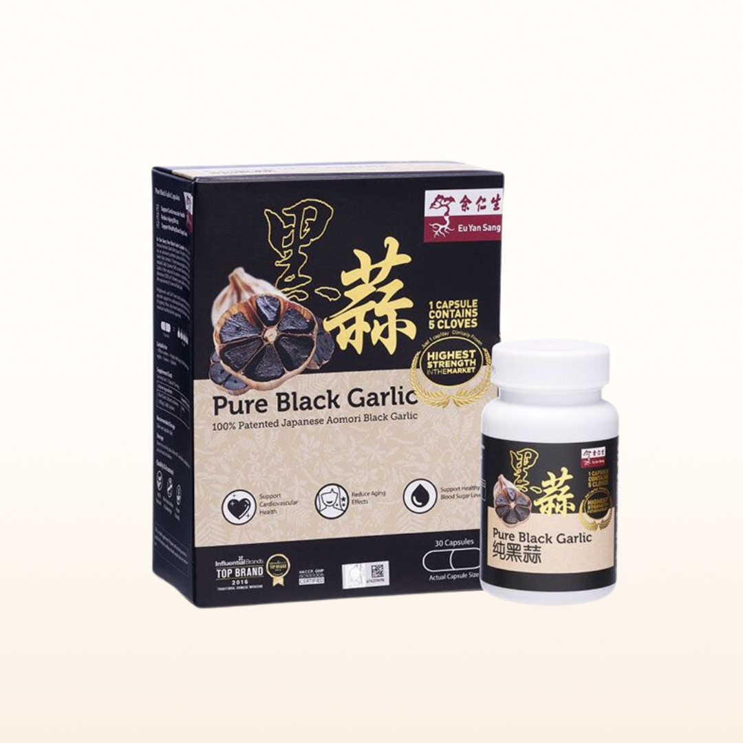 Pure Black Garlic, 30 Capsules (純黑蒜)