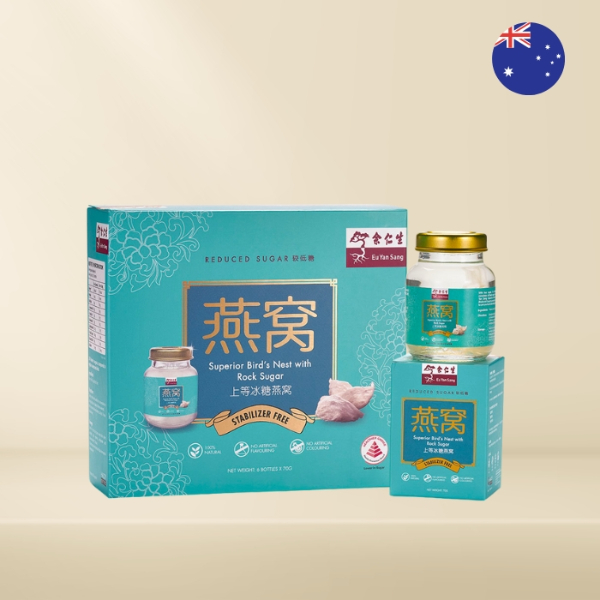 Superior Bird's Nest 6's - Reduced Sugar (上等較低糖燕窩) (AUSTRALIA DELIVERY ONLY)
