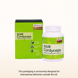 Pure Cordyceps: Cultivated Wild Cordyceps Capsules