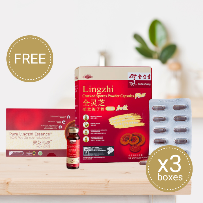 Lingzhi Complete Care Set (Blister) with FREE GIft - SAVE 43%