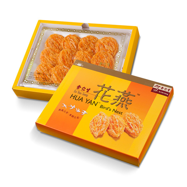 Eu Yan Sang Hua Yan Raw Edible Bird's Nest 12pcs