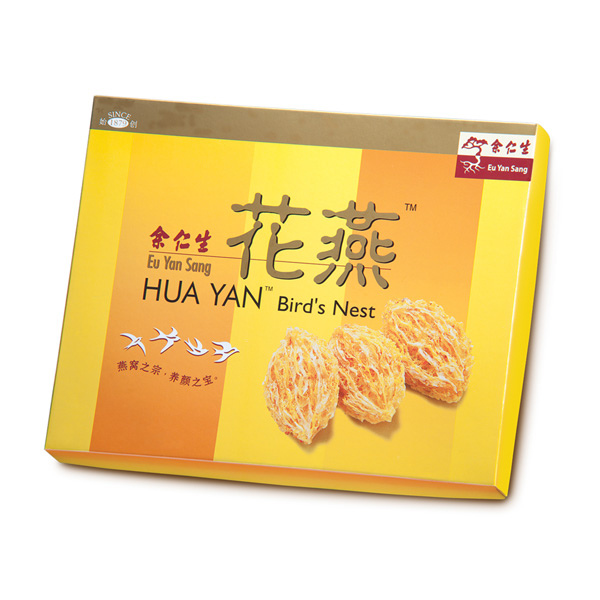 Eu Yan Sang Hua Yan Raw Edible Bird's Nest 12pcs