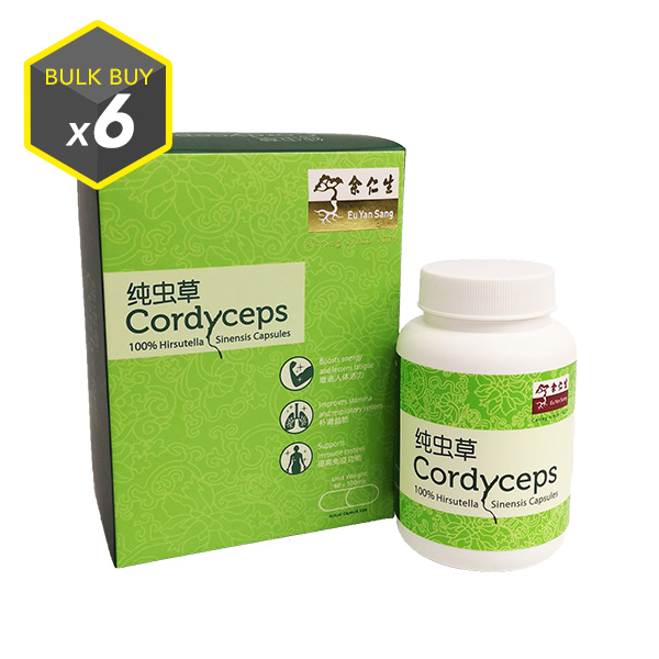 Cordyceps Capsules - 6 boxes (冬蟲夏草膠囊 - 6盒)