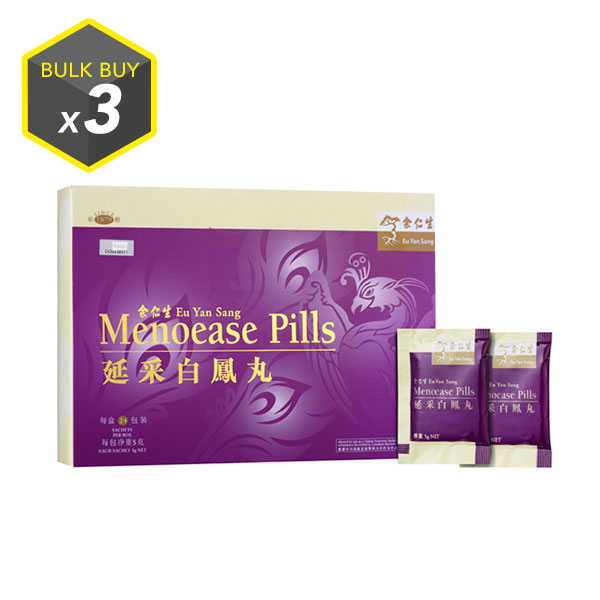 Menoease Pills - 3 Boxes (延採白鳳丸 - 3盒)