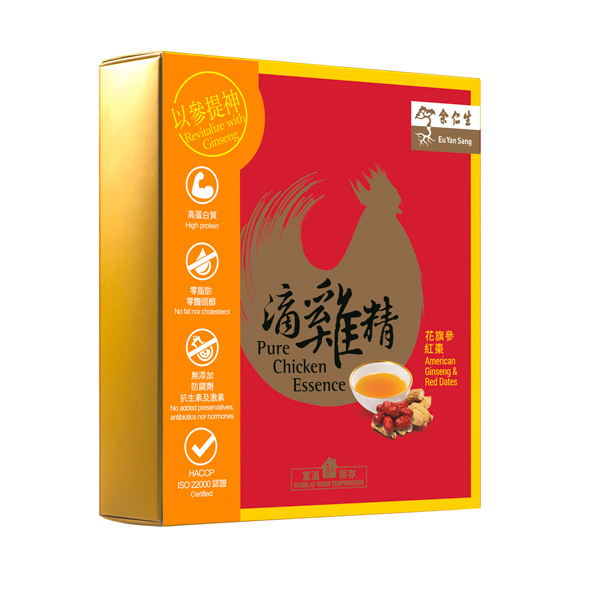 Pure Chicken Essence With American Ginseng & Red Dates