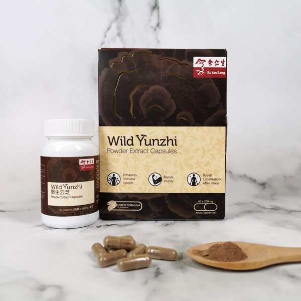 Wild Yunzhi Powder Extract Capsules (野生雲芝精華膠囊)
