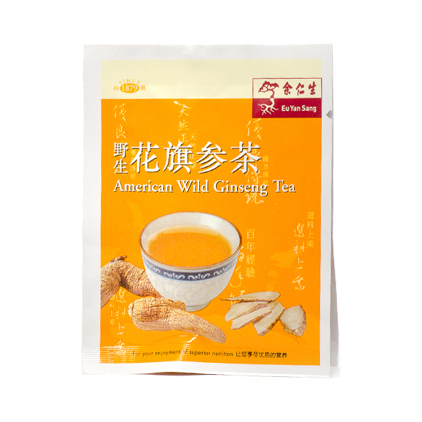 Ginseng Tea - Box of 6 (野生花旗參茶六入裝)