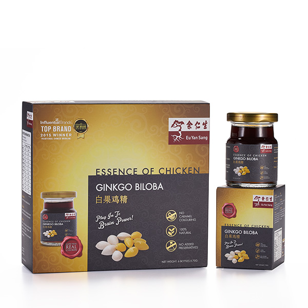 Essence of Chicken with Ginkgo Biloba Extract 6's