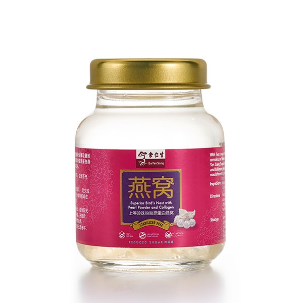 Superior Bird's Nest 6's - Pearl Powder and Collagen, Reduced Sugar (上等珍珠粉膠原蛋白燕窩)