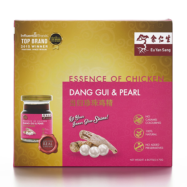 Essence of Chicken with Danggui & Pearl Extract 6's (Expiry Date: Nov 22)