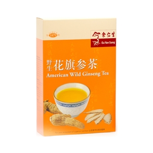 Ginseng Tea - Box of 12 (野生花旗參茶十二入裝)