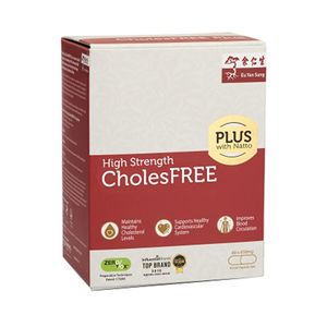 CholesFREE Red Yeast Rice Capsules with Natto (降醇寶加效附加納豆)